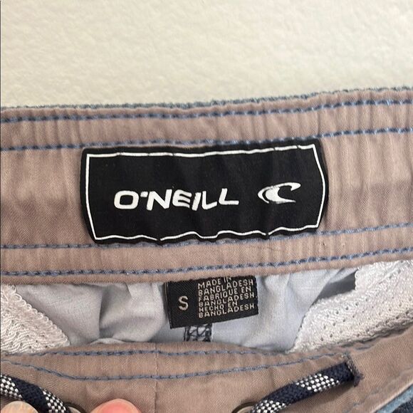 O'Neill Navy Drawstring Shorts - Picture 3 of 4